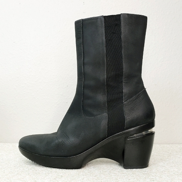 cole haan nike air wedge boots